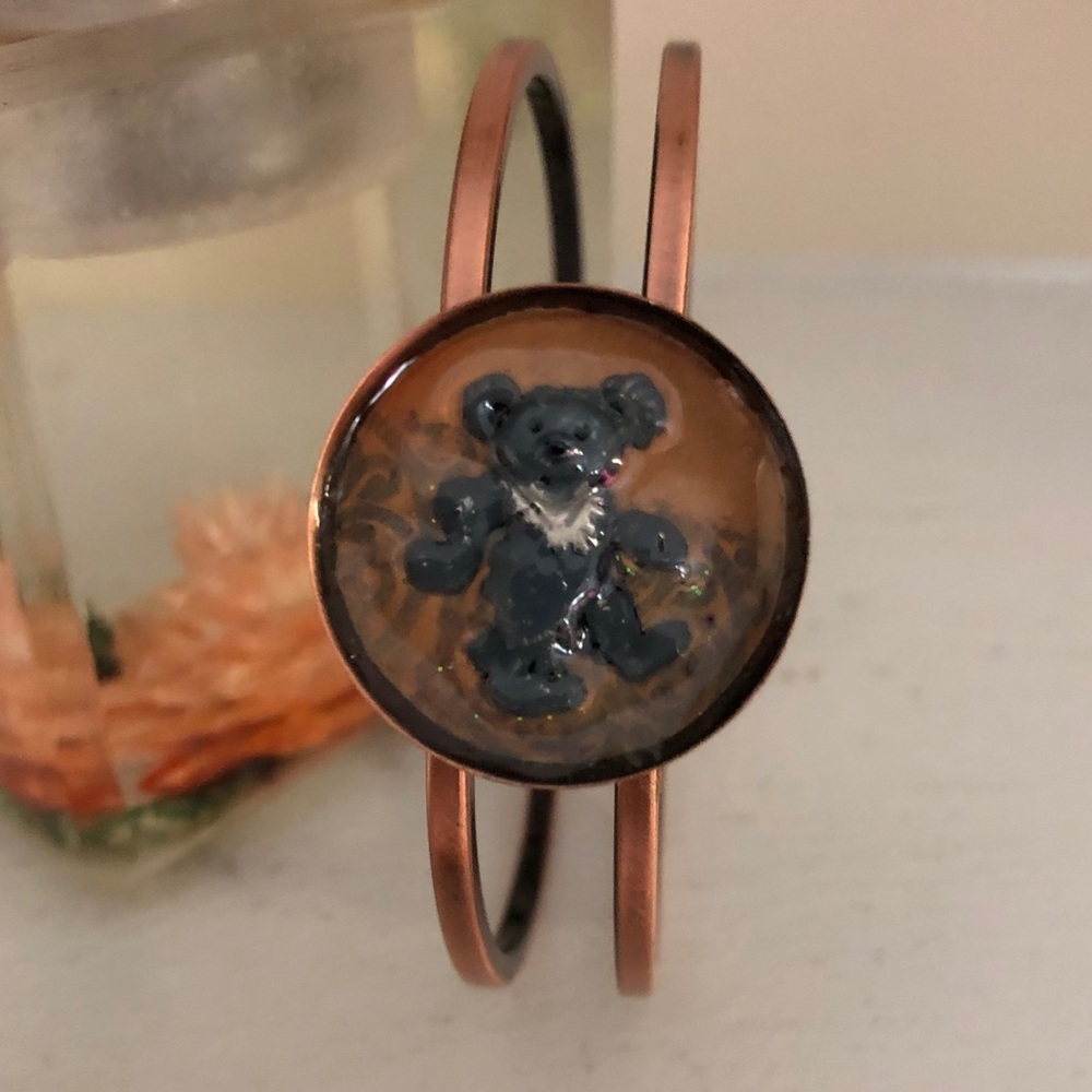 Grateful Dead Dancing Bear Bracelet oOaK